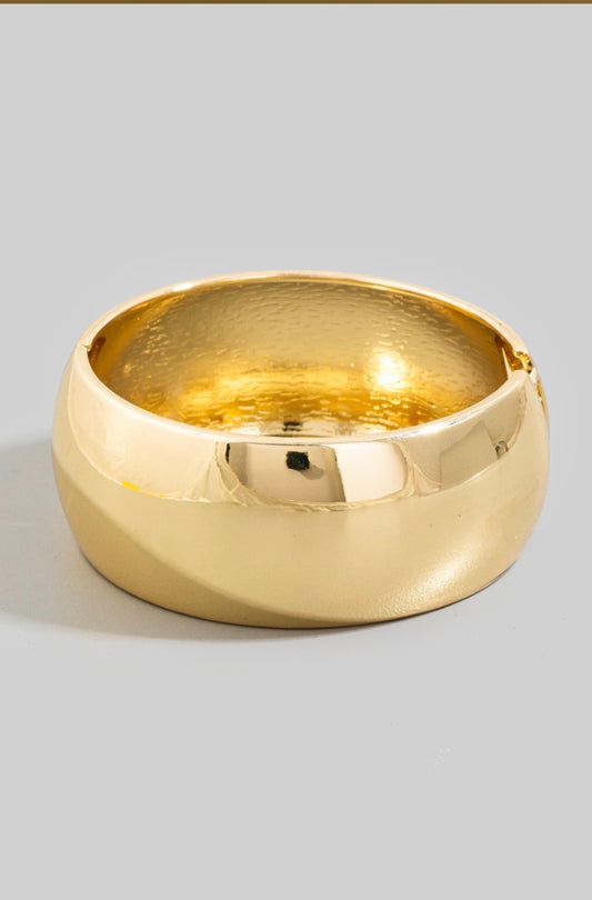 Finding My Way Dome Bangle Bracelet