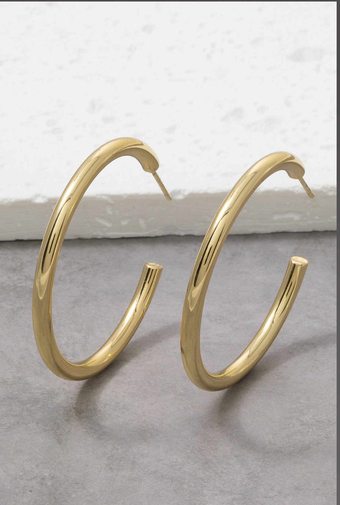Kallie Large Open Hoop Earrings