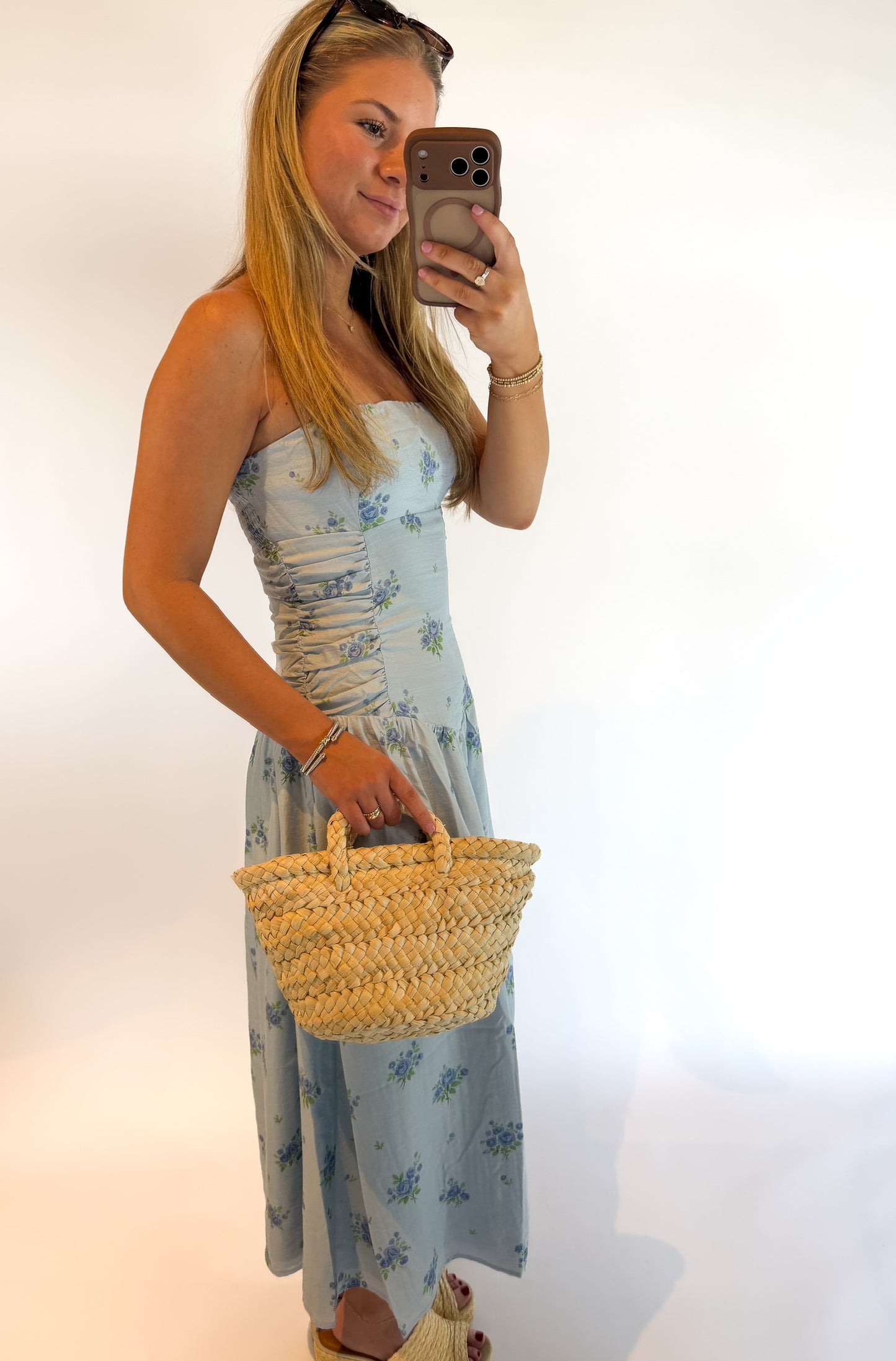 The Great Divide Floral Midi Dress