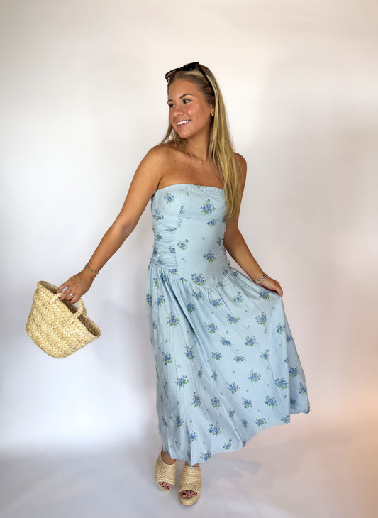 The Great Divide Floral Midi Dress