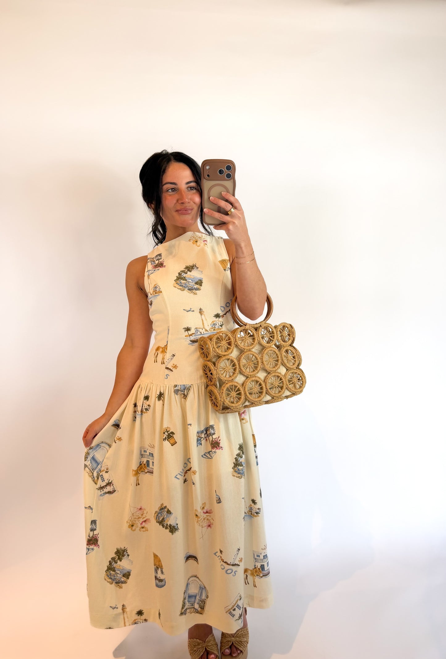 New Release Printed Midi Dress