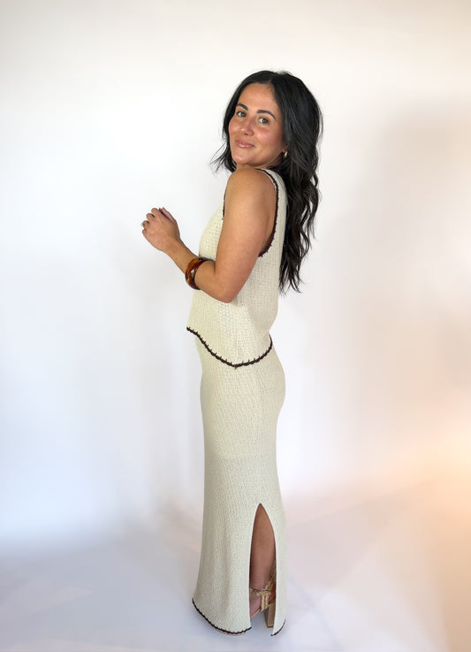Yessenia Whipstitch Skirt