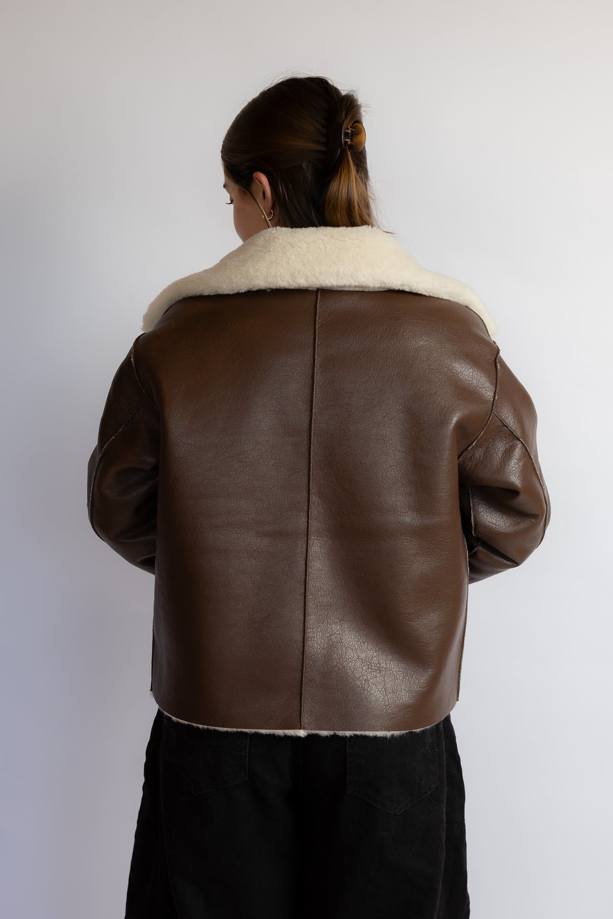 Jensen Reversible Jacket Dark Chocolate