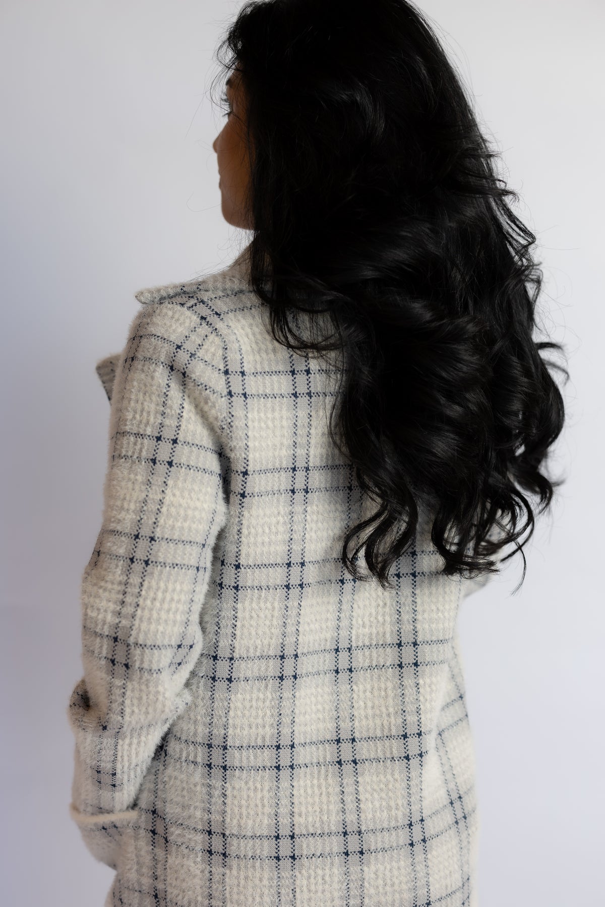 Marlo Plaid Coat
