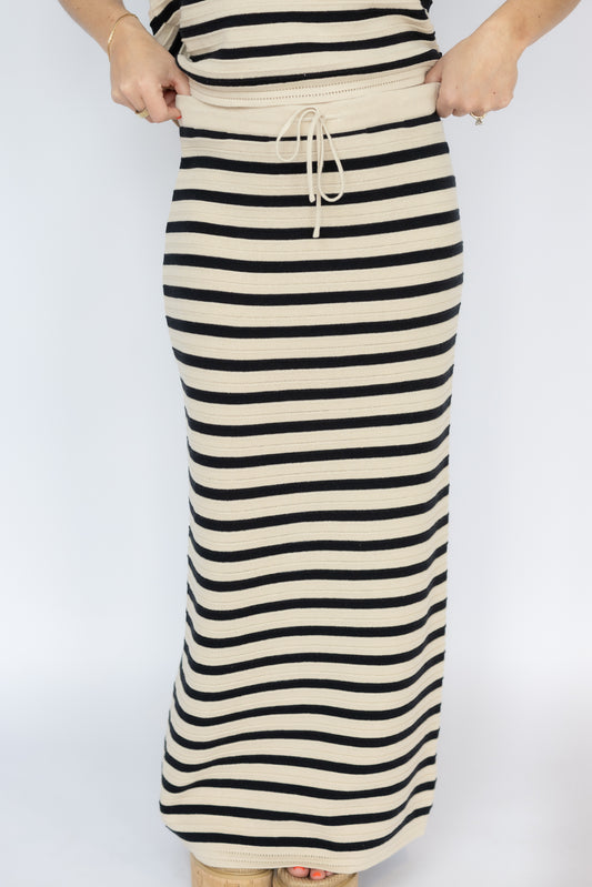 Emori Striped Skirt