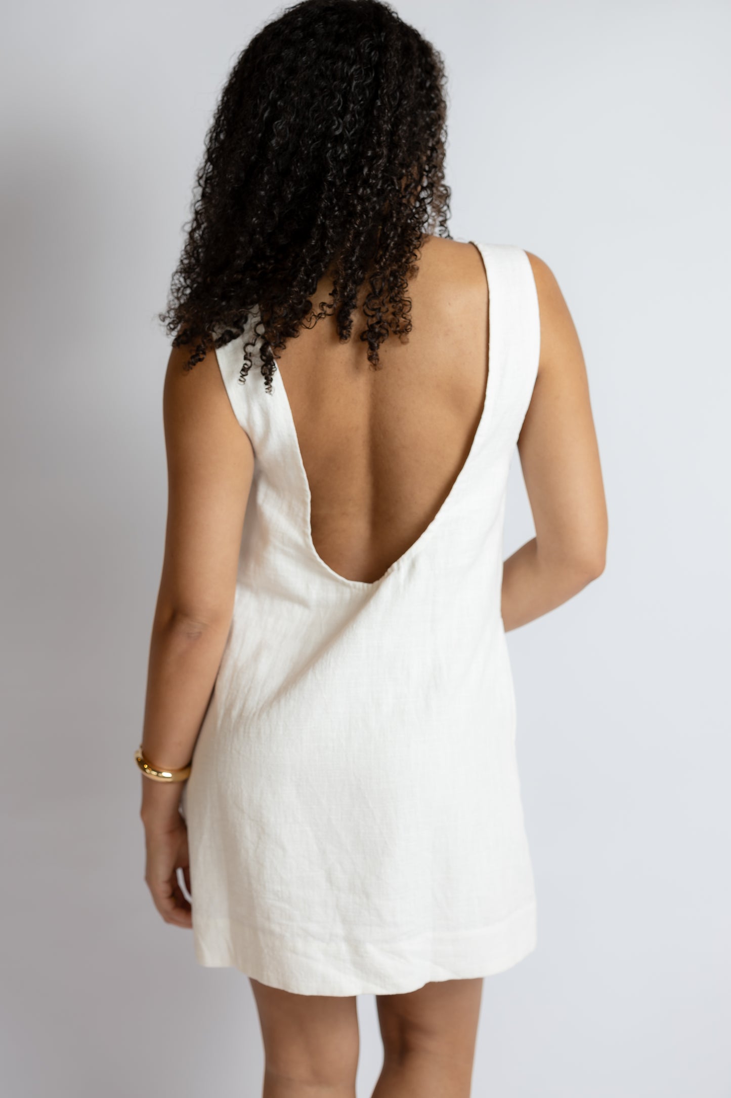 Eve Open Back Mini Dress