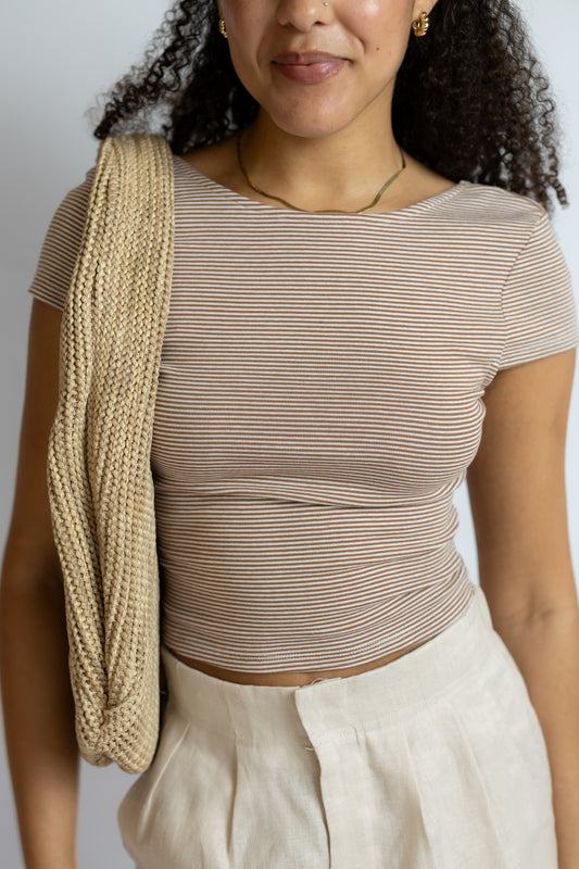 Another Light Striped Top