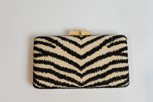 Dorit Zebra Evening Bag
