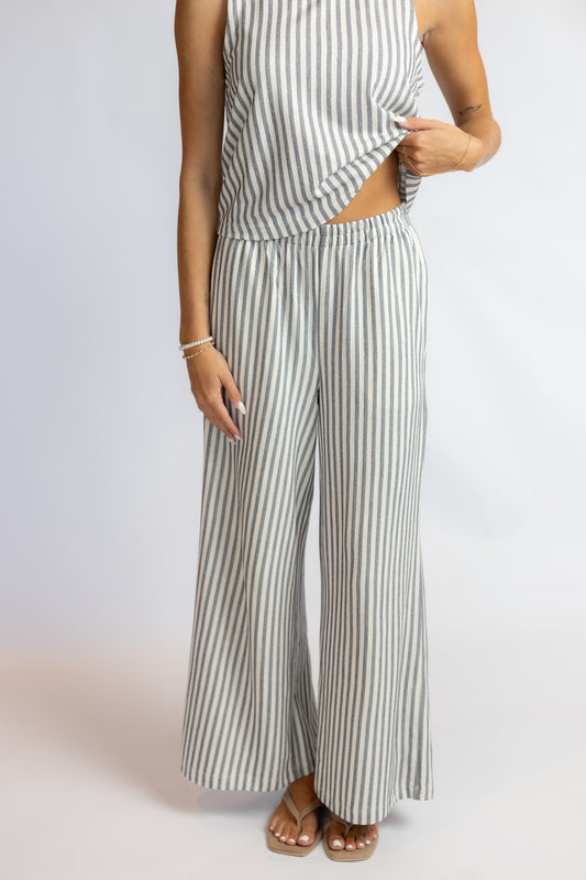 Scout Knit Striped Pant Eclipse