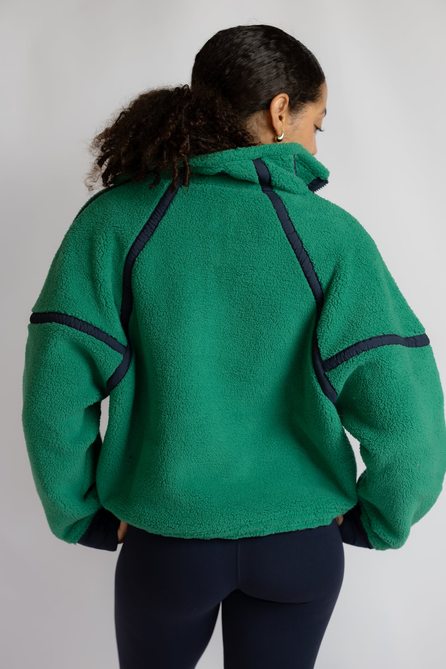 Mountain High 1/2 Zip Green Glow