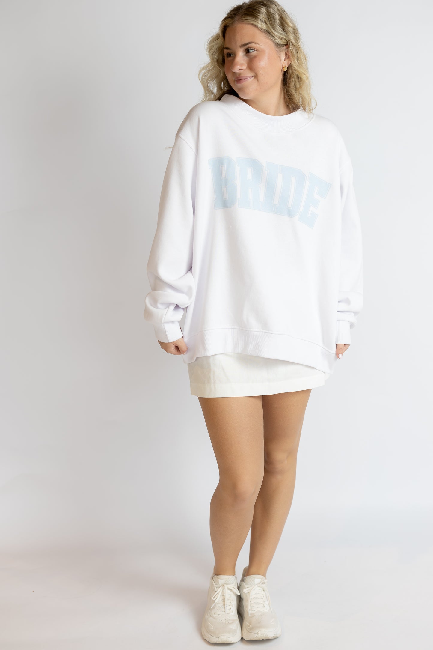 Bride Mock Neck Sweatshirt