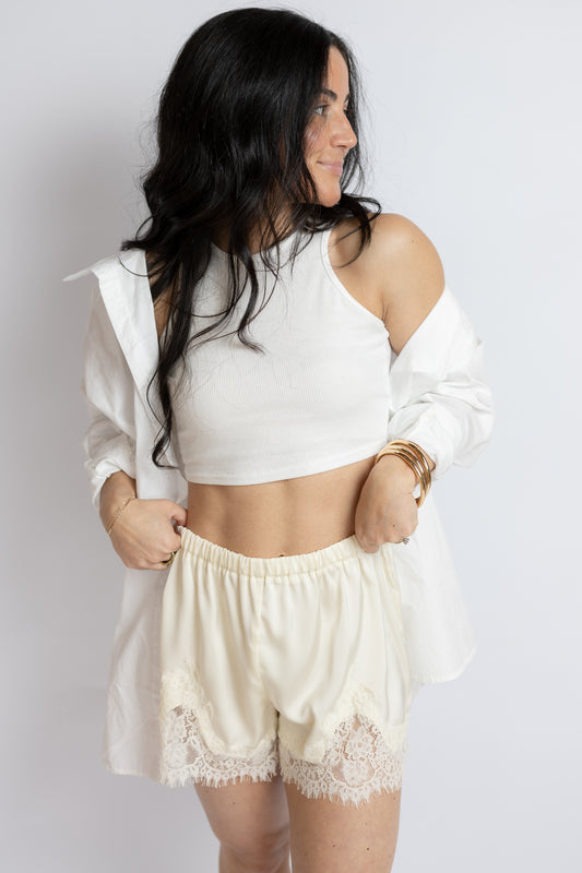 Mystical Time Lace Shorts