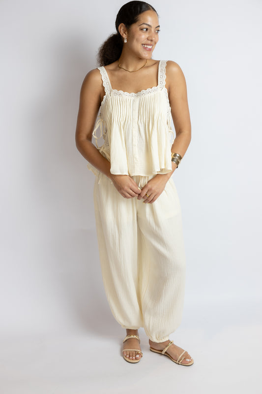 Laine Gauze Pant Set
