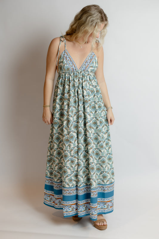 Sorrento Stroll Printed Maxi
