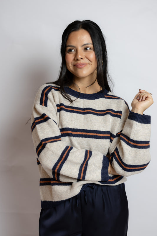 Tiber Stripe Sweater