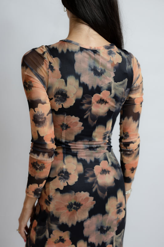 Garden Grit Maxi Dress