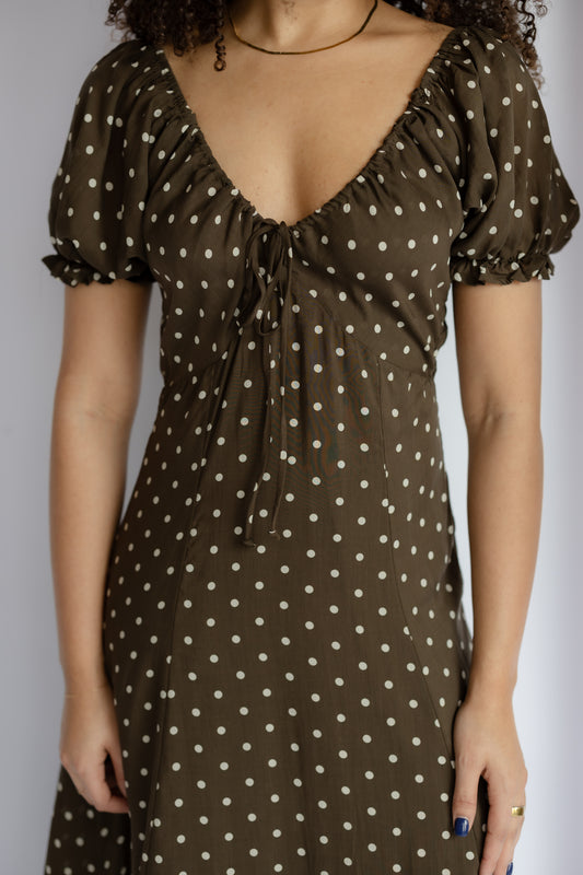 Isolde Dotted Dress