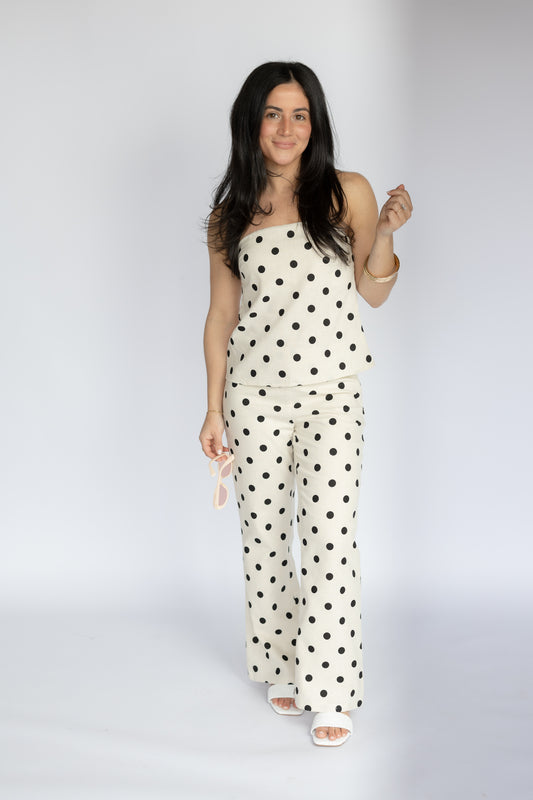 Quiet Charm Polka Dot Top