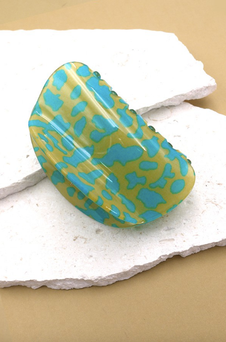 Go Halfsies Claw Clip Blue