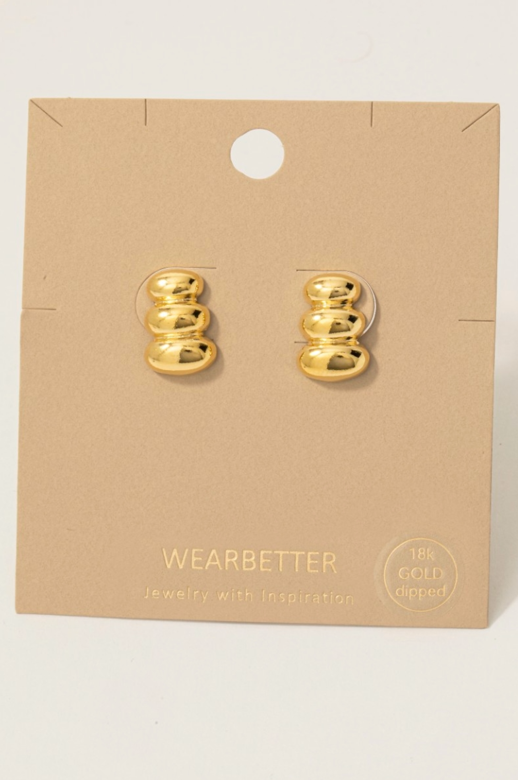 Never Forget You Tiered Earrings