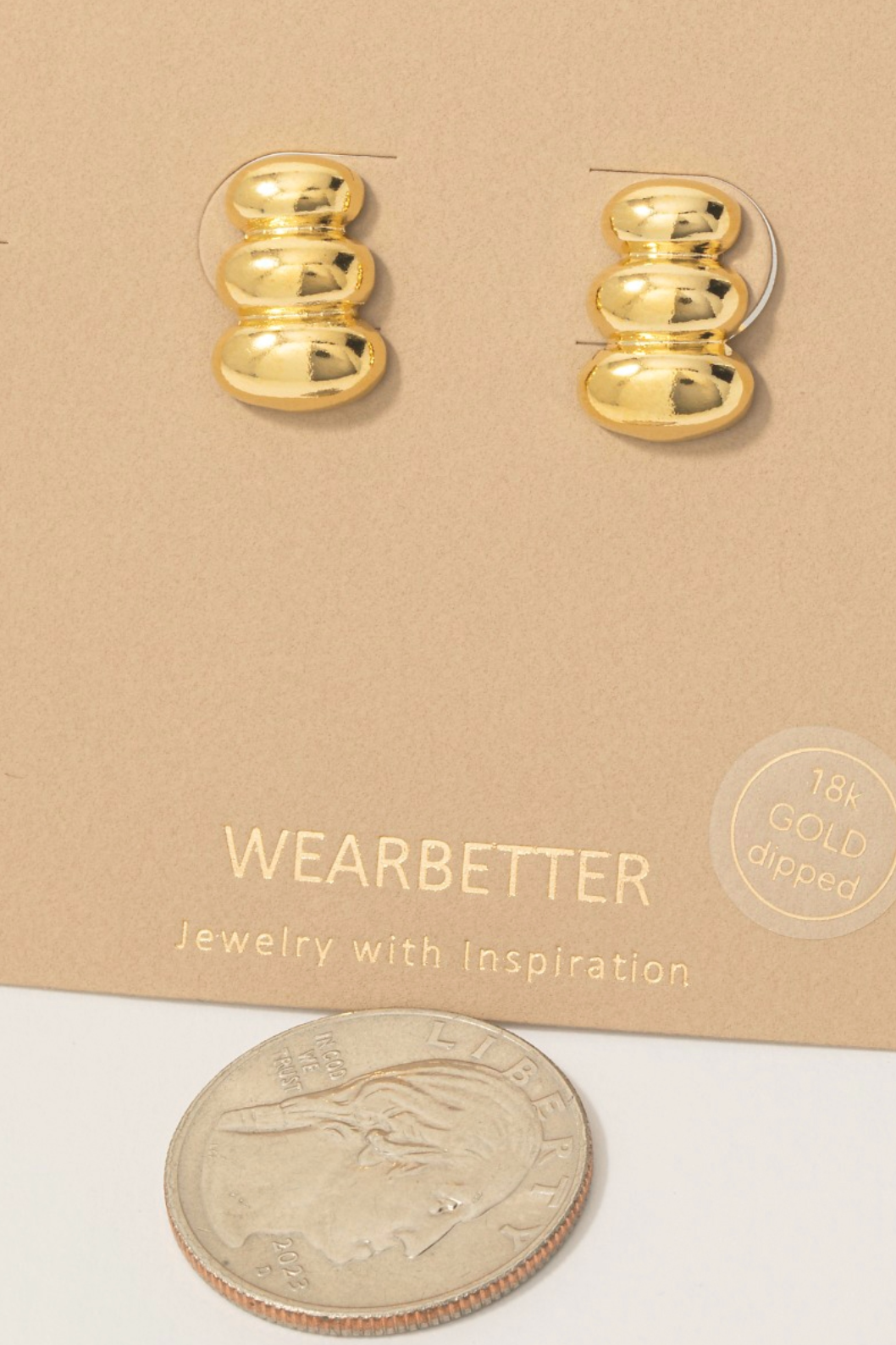 Never Forget You Tiered Earrings