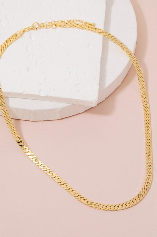 Stars Above Snake Chain Necklace