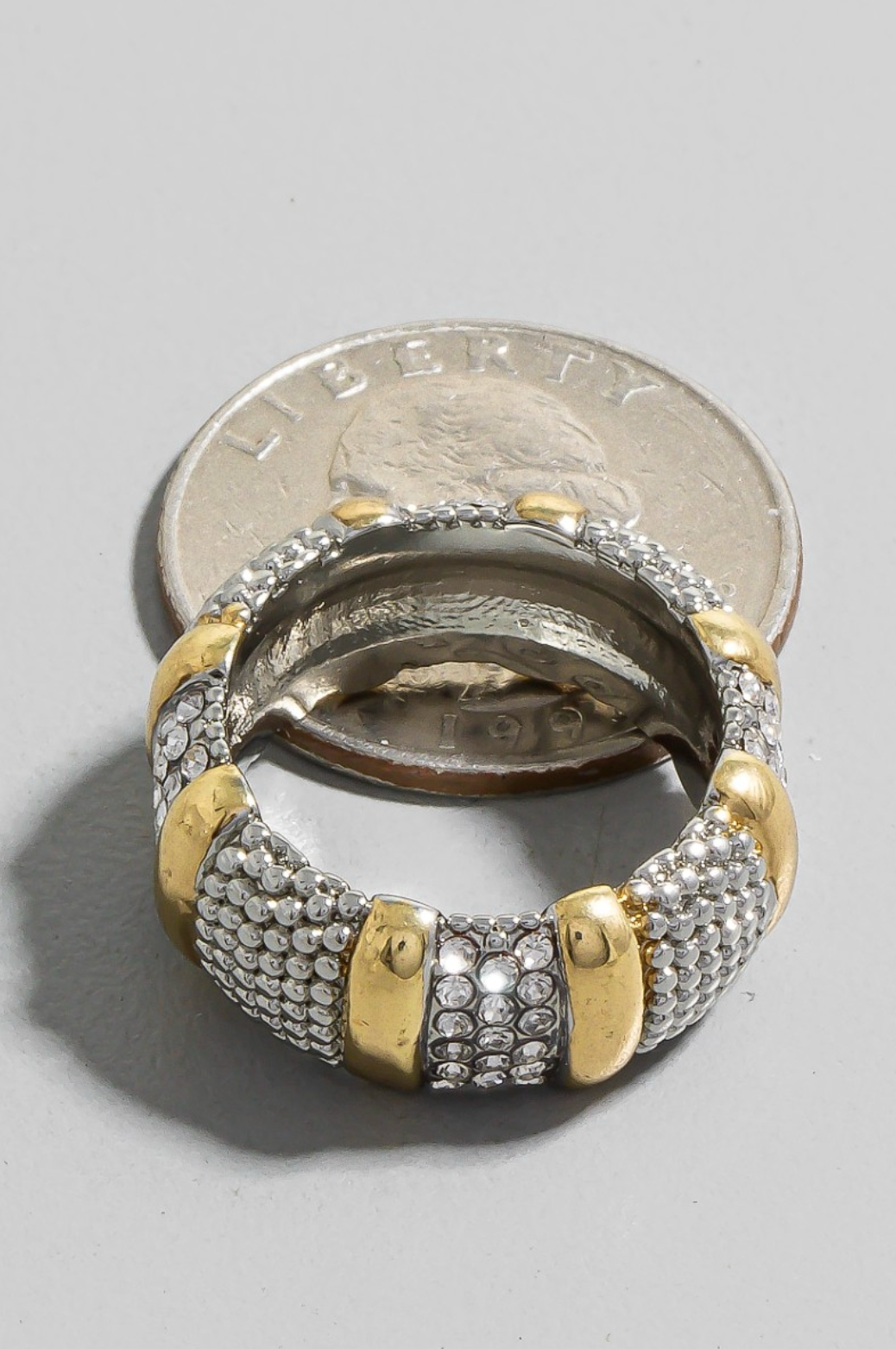 Kaylee Two Tone Ring