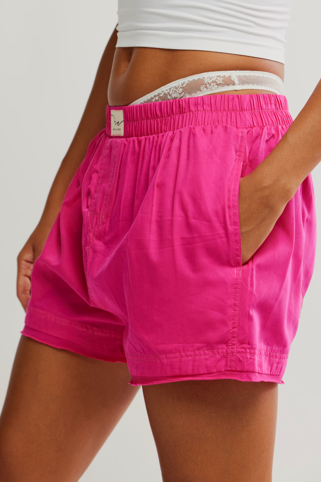 Day To Day Solid Boxer Pink
