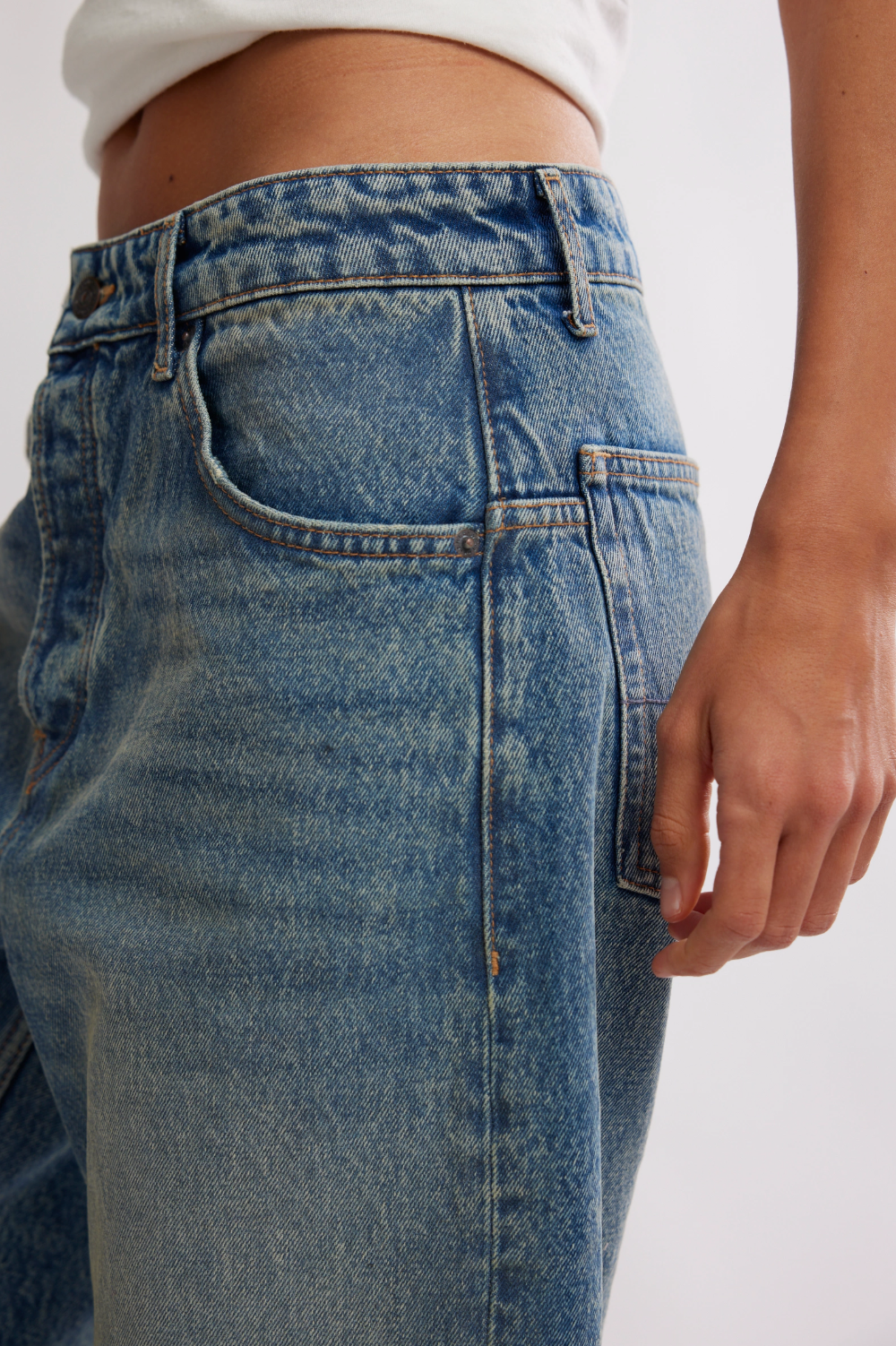 Deep Trance Dropped Boyfriend Jeans From Beyond