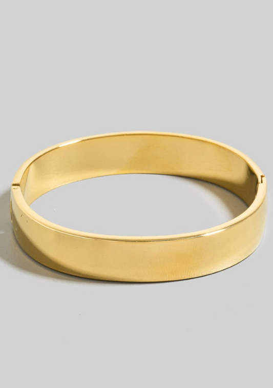 Looking For Signs Wide Bangle