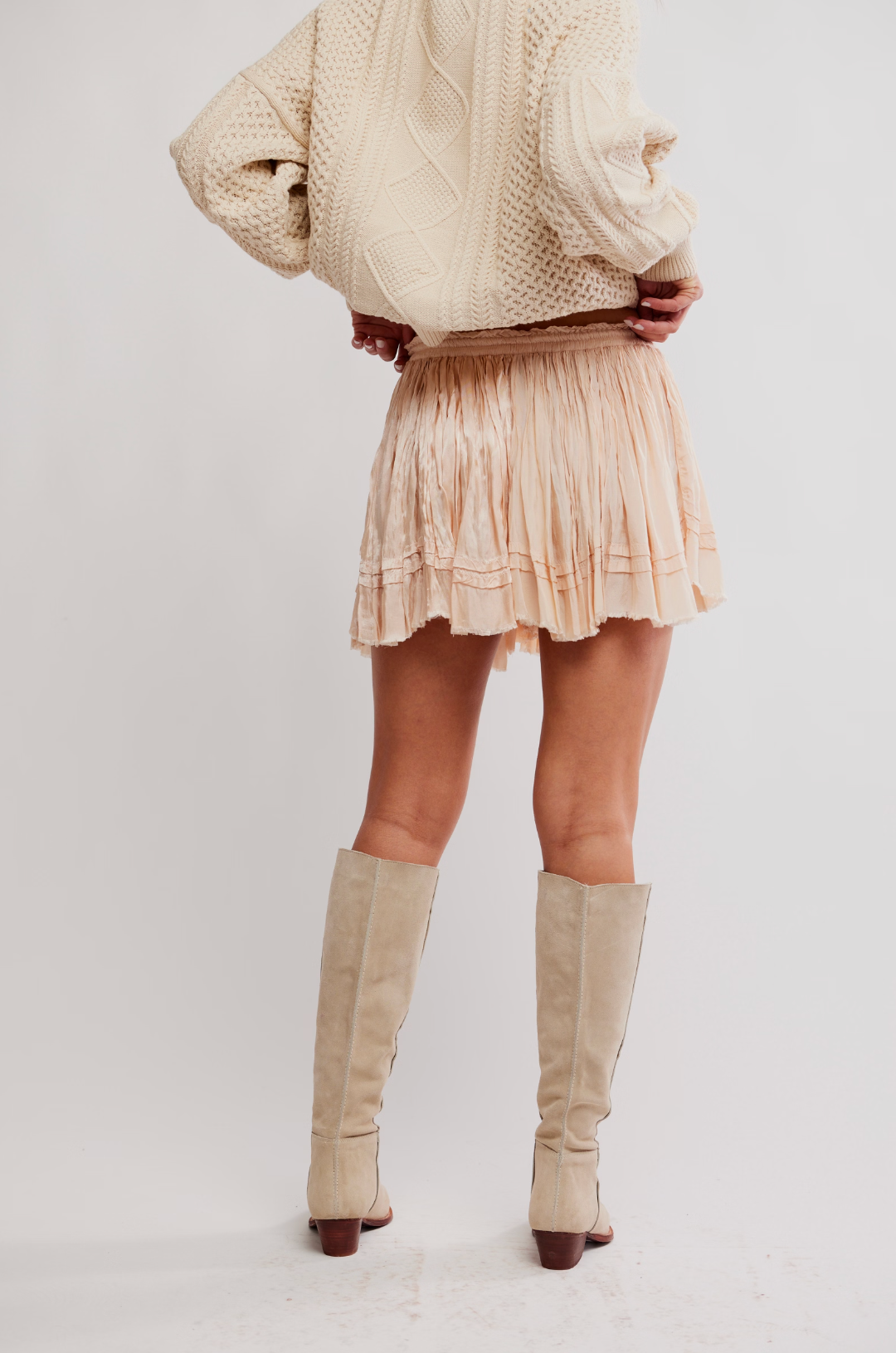 One Third Charm Mini Skirt