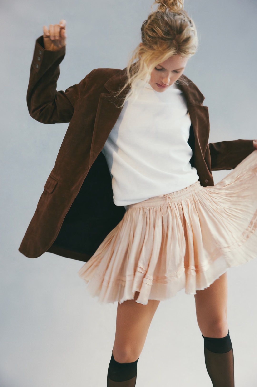 One Third Charm Mini Skirt