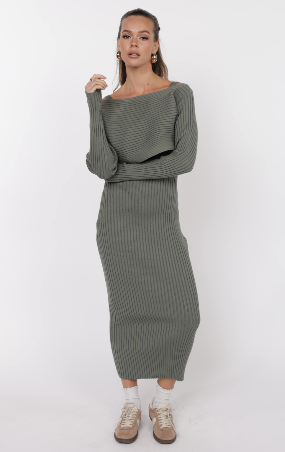 Gabi Sweater Top + Dress Set