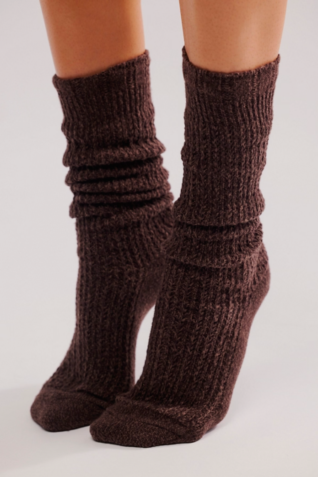 Staple Slouch Socks Espresso