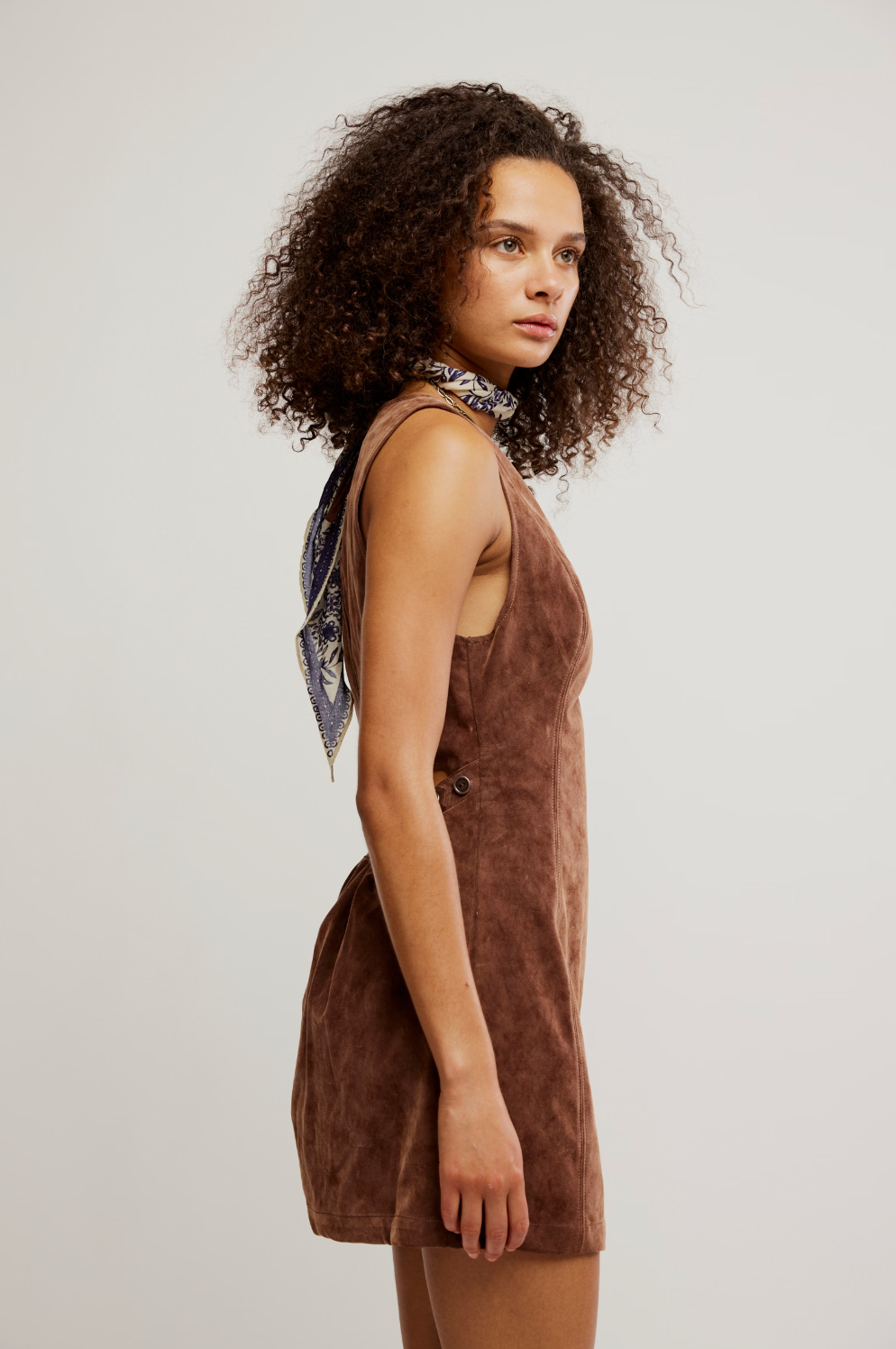 Atlas Suede Mini Dress