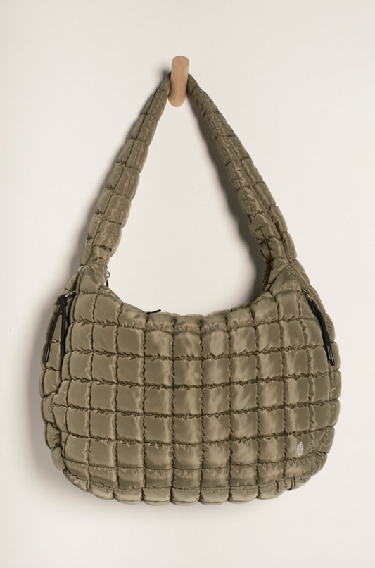 Quilted Carryall Bag Seagrass