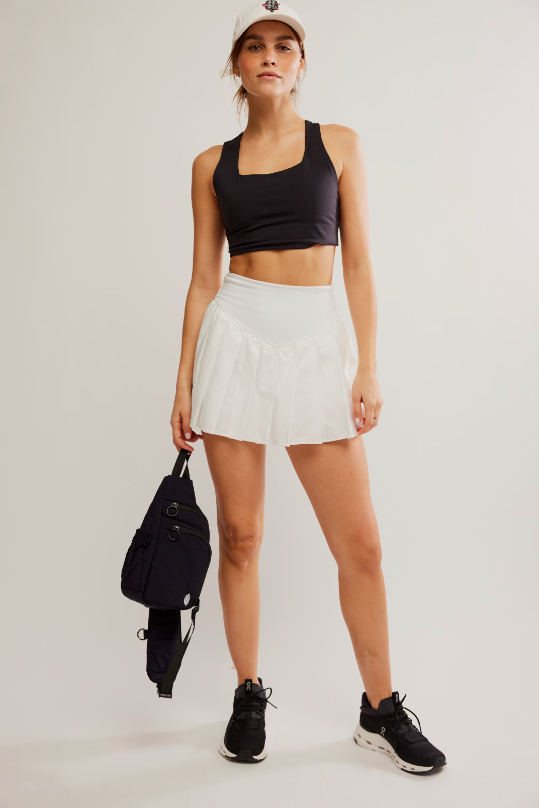 Swing Of Things Skort White