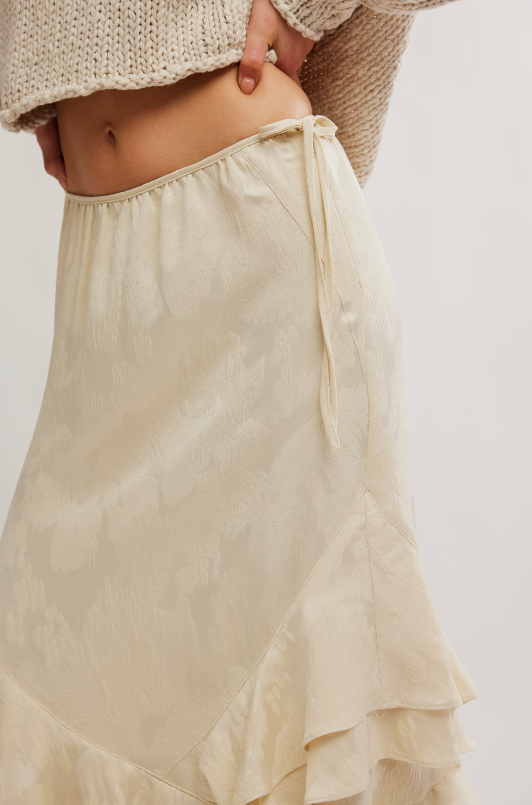 Autumn Promenade Maxi Skirt