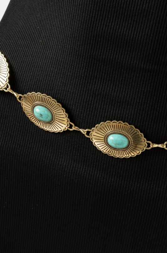 Across The Room Western Belt Gold