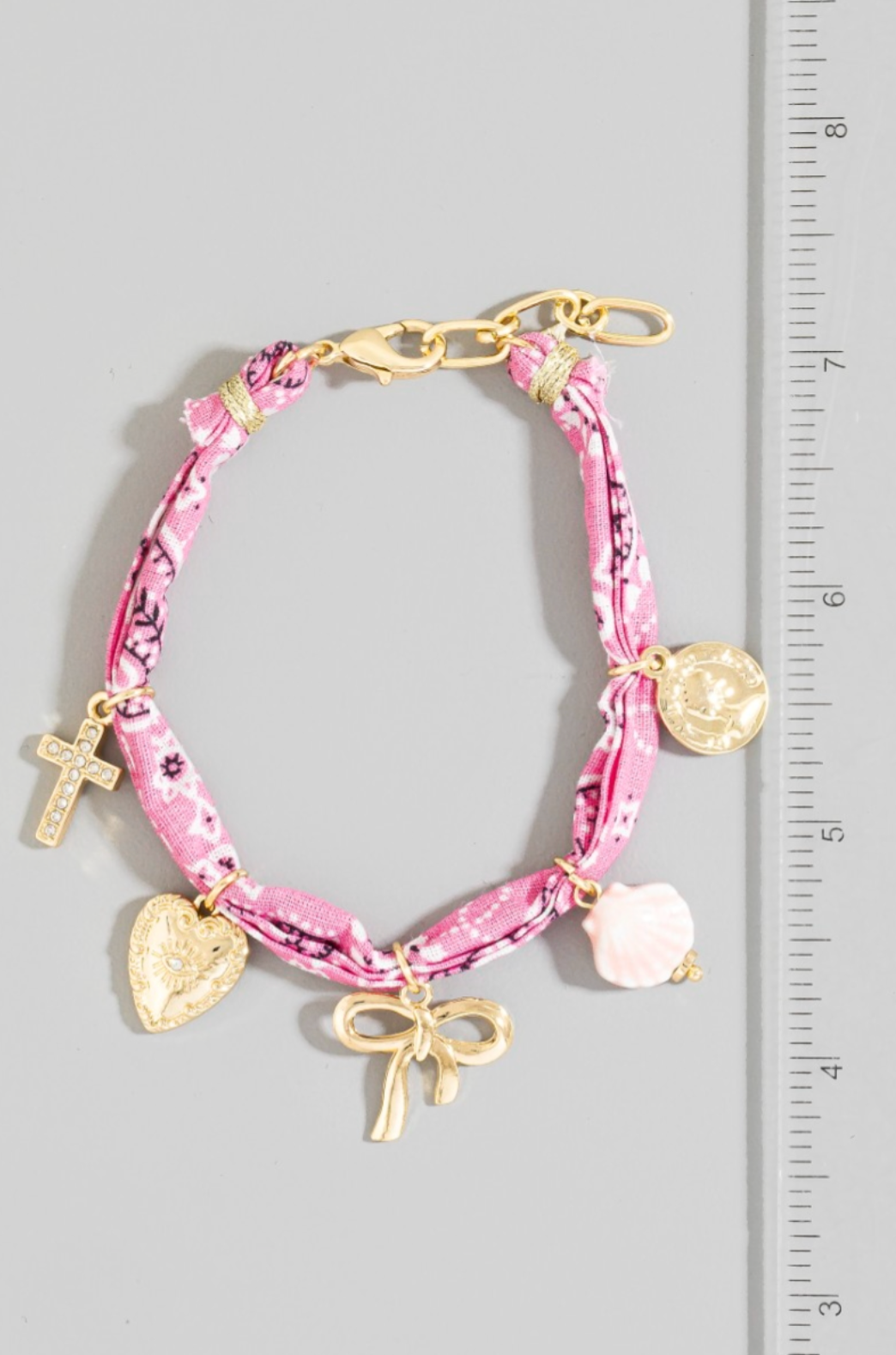 Give Way Bandana Bracelet Pink