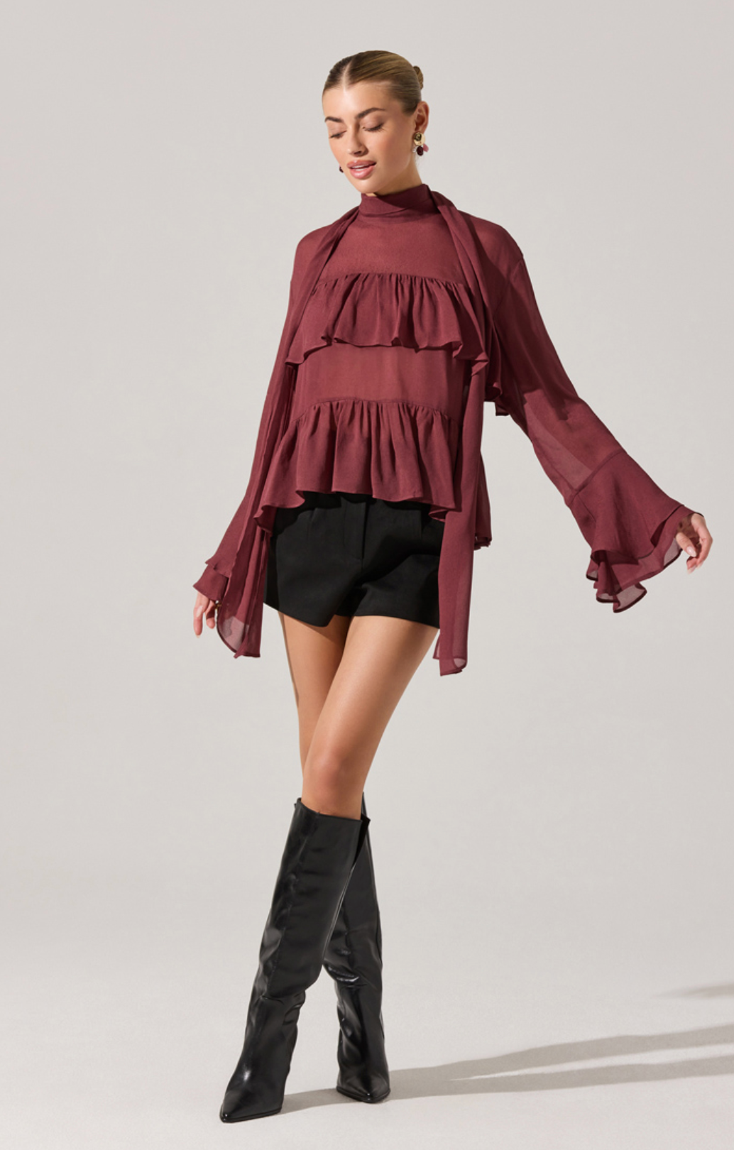 Fae Ruffle Top