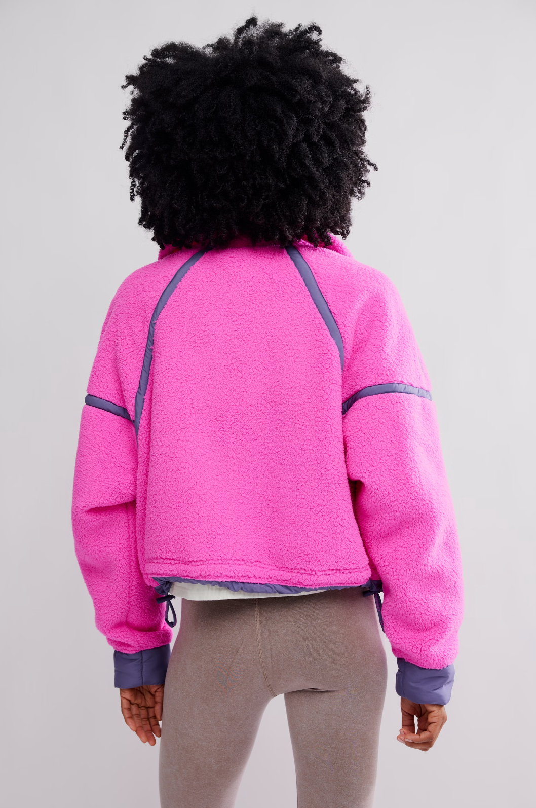 Mountain High Half Zip Fuschia