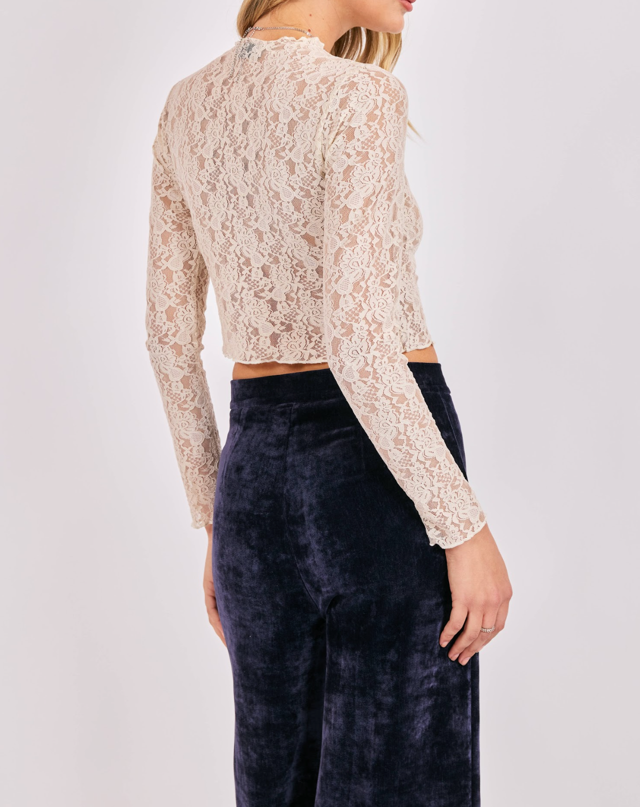 Chelsea Lace Knit Top