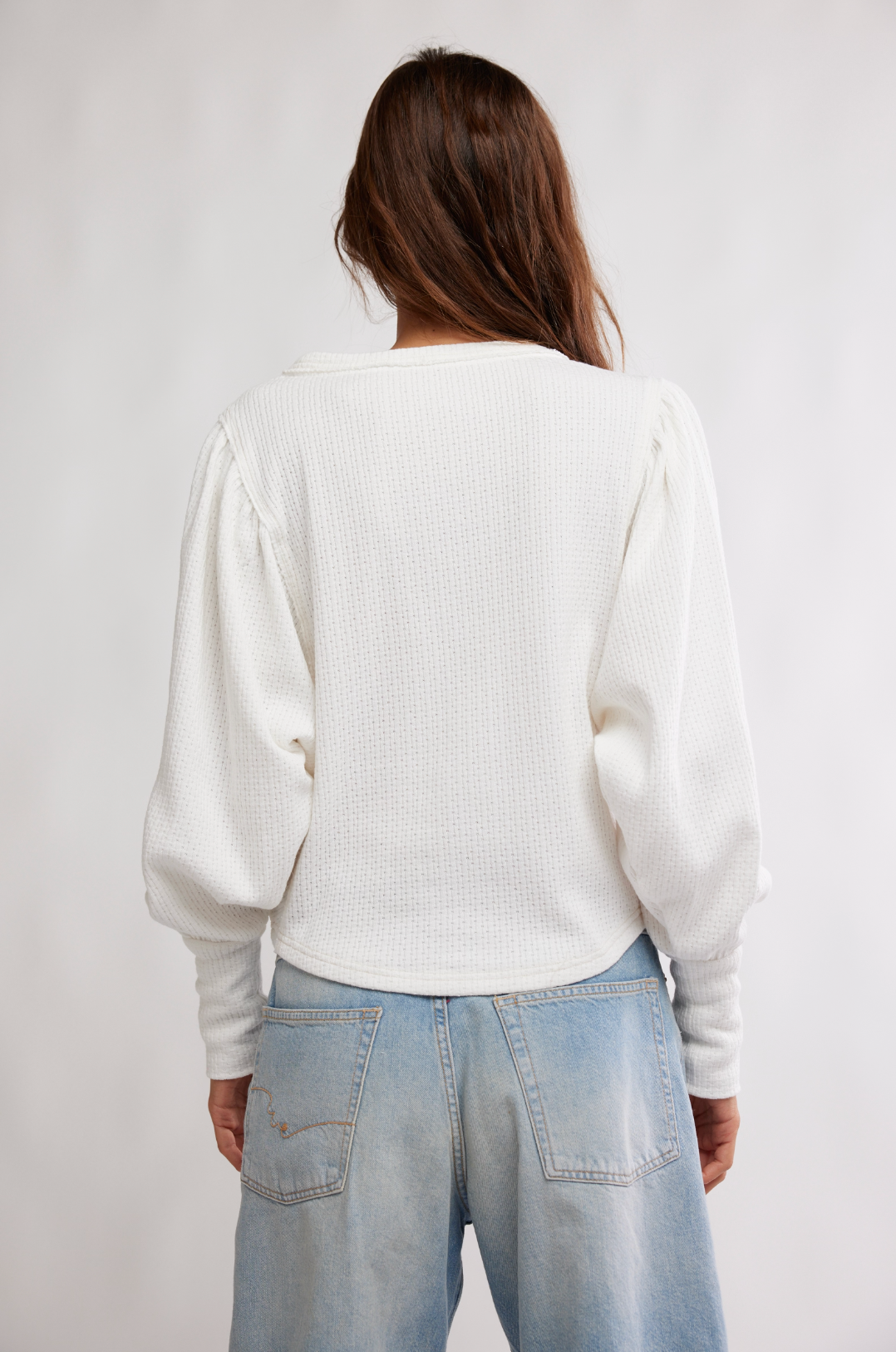 Quinn Knit Top Ivory