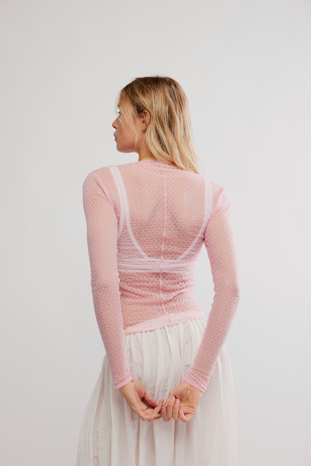 Minding My Business Top Tickled Pink