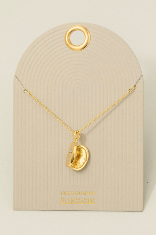 Faithlight Oval Pendant Necklace