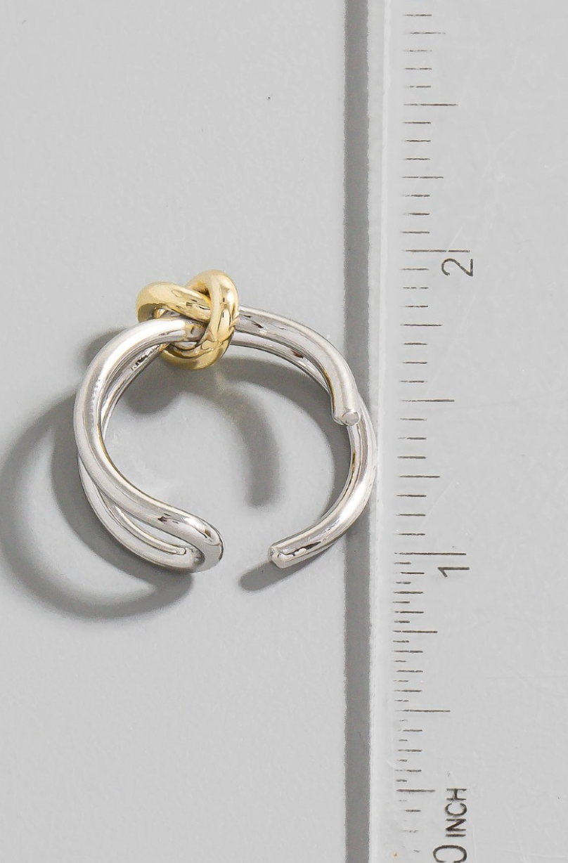 Unity Knot Open Ring
