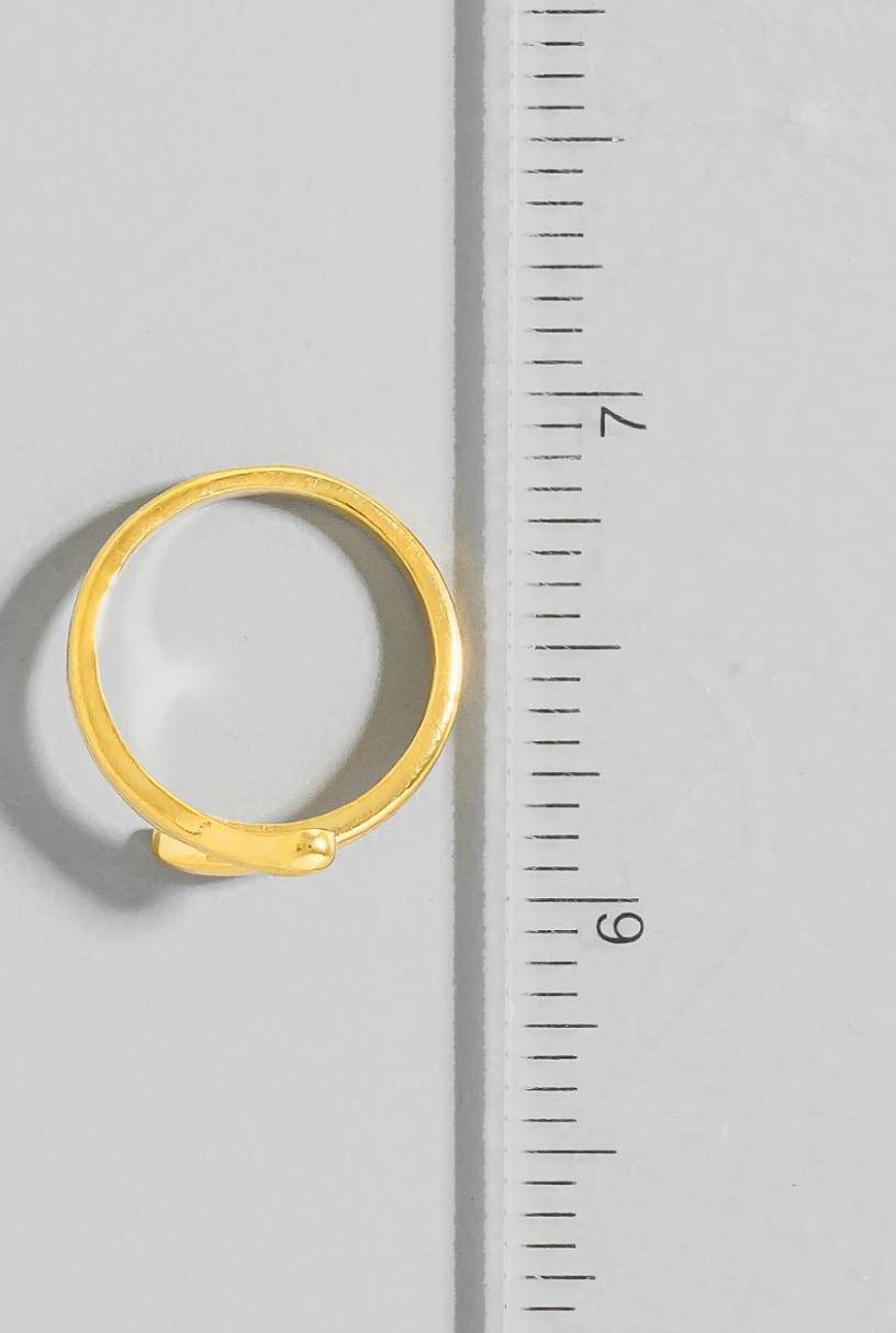 Elara Twist Band Ring