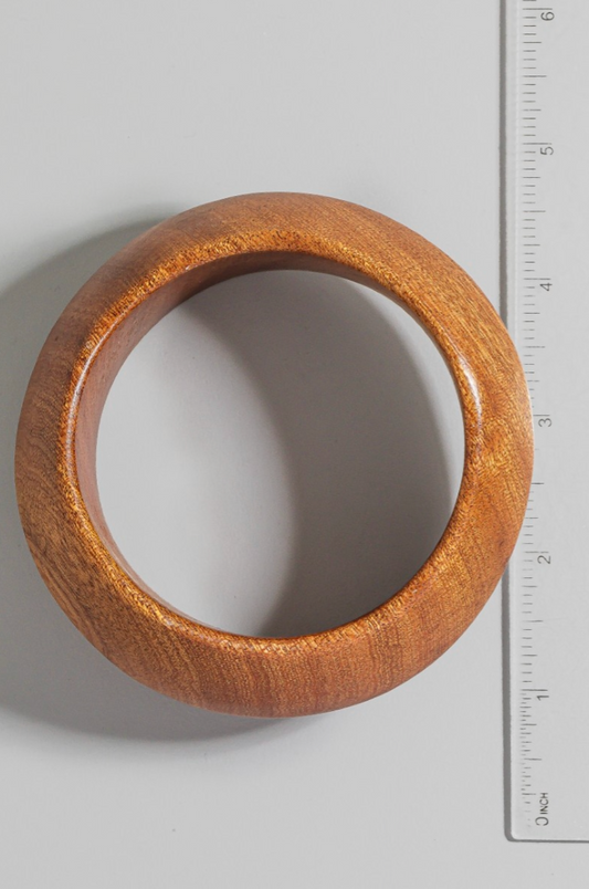 Sahara Wave Wooden Bangle