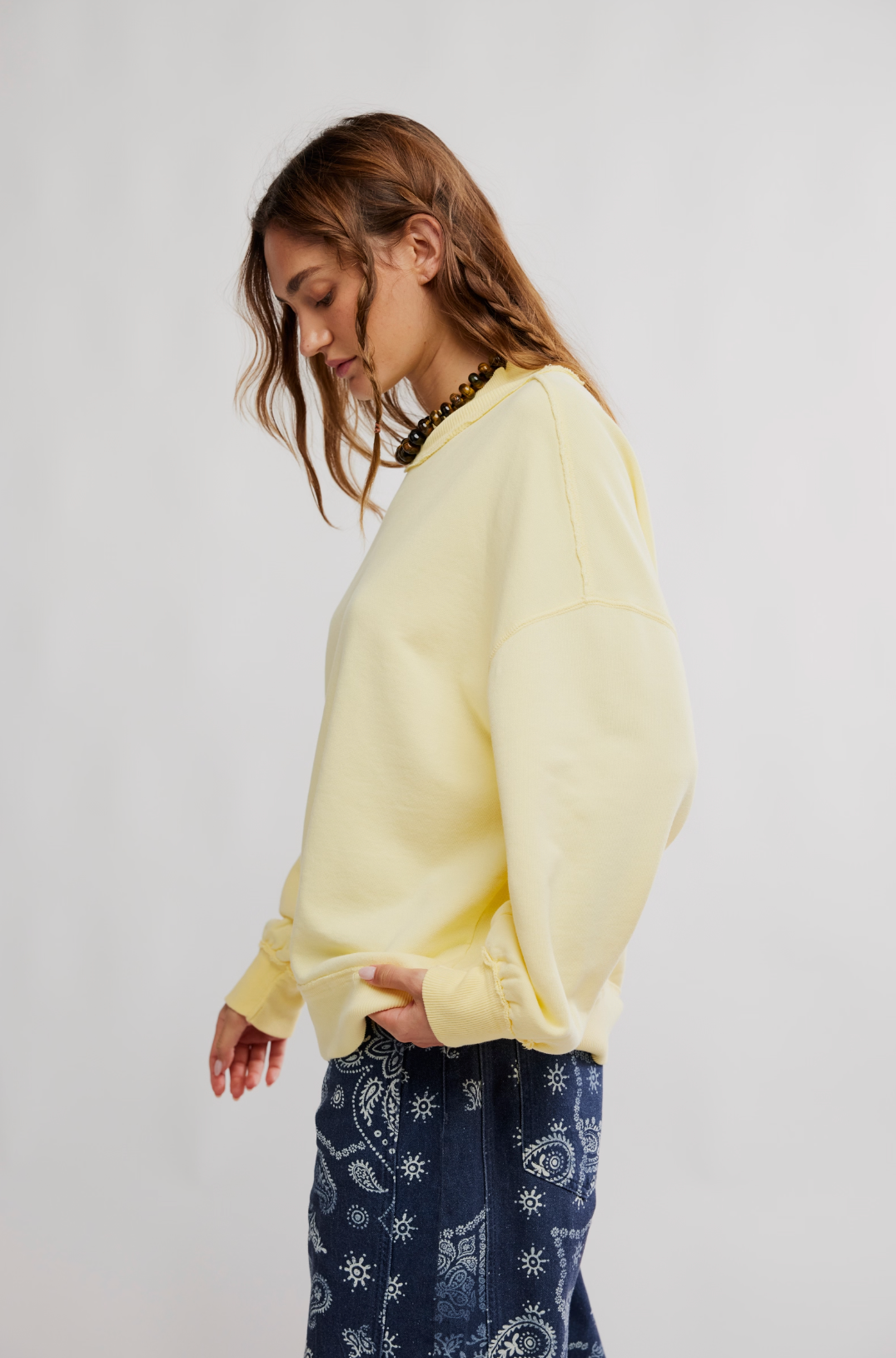 Palm Springs Pullover Banana Cream